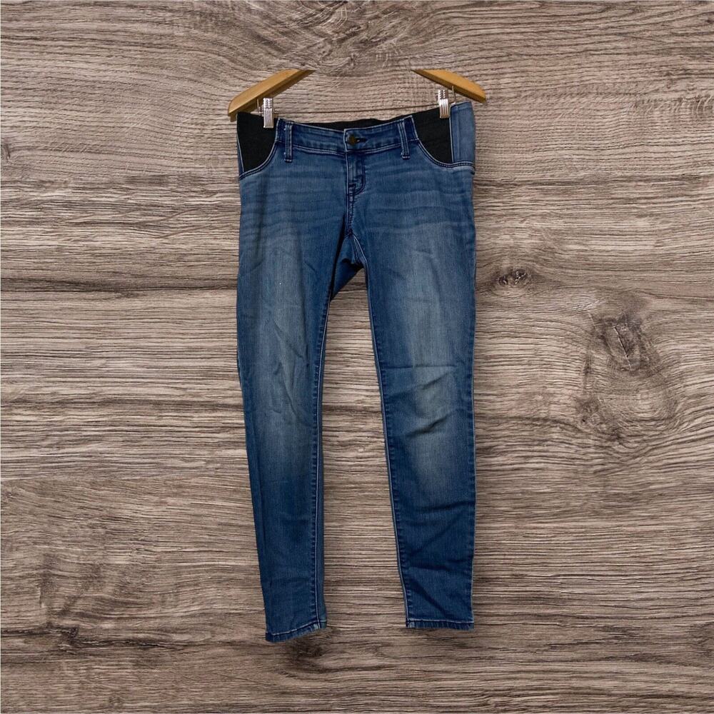 Ingrid & Isabel Maternity Jeans Womens‎ Size 2 Skinny Jeggings Blue Pregnancy